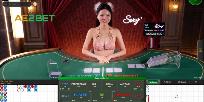 Baccarat AE2BET.NET – Hướng Dẫn Chiến Thắng Đơn Giản 2 Baccarat trực tuyến là gì?