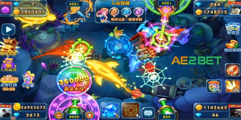 Sảnh JDB AE2BET.NET: Thiên Đường Bắn Cá Giải Trí 3 sanh jdb ae2bet.net 2