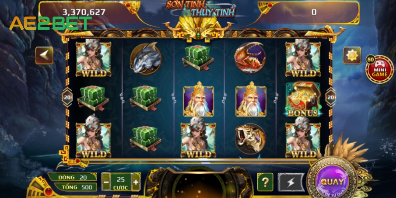 AE2BET.NET - Slot Sơn Tinh Thủy Tinh Huyền Thoại 2 slot son tinh thuy tinh ae2bet.net 1